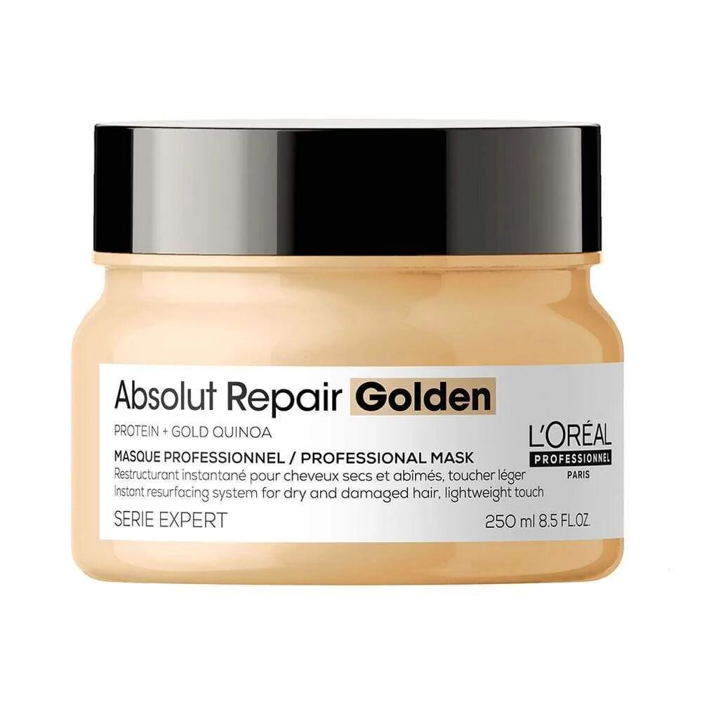 l'oreal professionnel serie expert absolut repair golden maschera capelli danneggiati 250ml