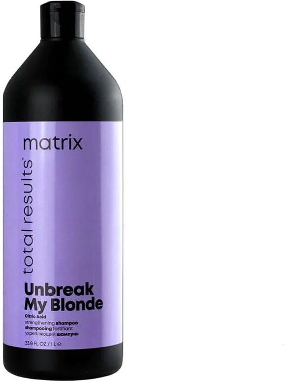 matrix unbreak my blonde shampoo capelli biondi, 1000ml