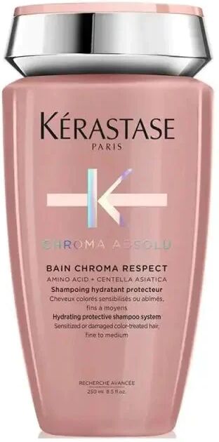 kerastase bain chroma respect shampoo capelli colorati da fini a normali 250ml