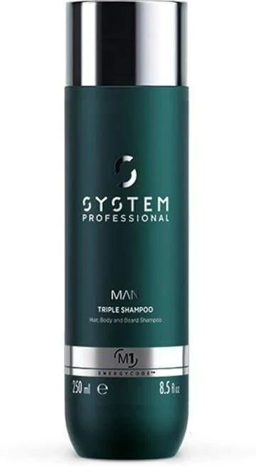 system professional man triple shampoo m1 250ml