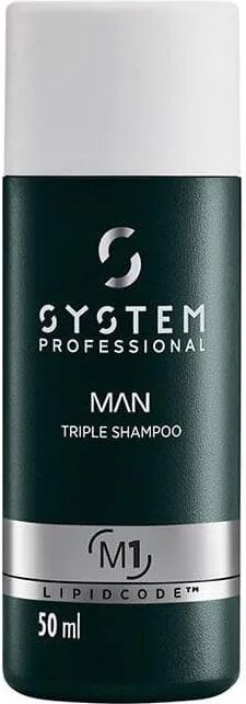 system professional man triple shampoo m1 50ml