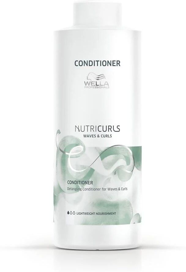 wella professionals nutricurls balsamo 1000ml capelli mossi e ricci