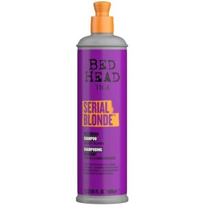 Tigi Bed Head Serial Blonde Shampoo Capelli Biondi Danneggiati, 400ml