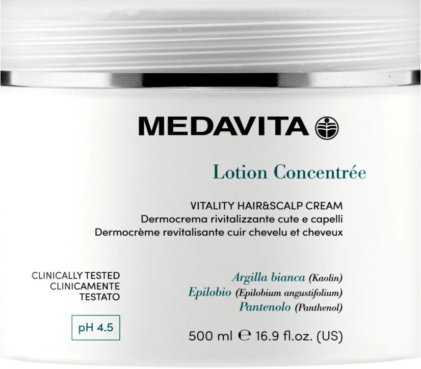 Medavita Lotion Concentree Vitality Hair & Scalp Cream anticaduta capelli 500ml