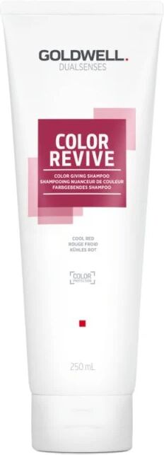 Goldwell Dualsenses Color Revive Shampoo Colorante 250ml, Rosso Freddo