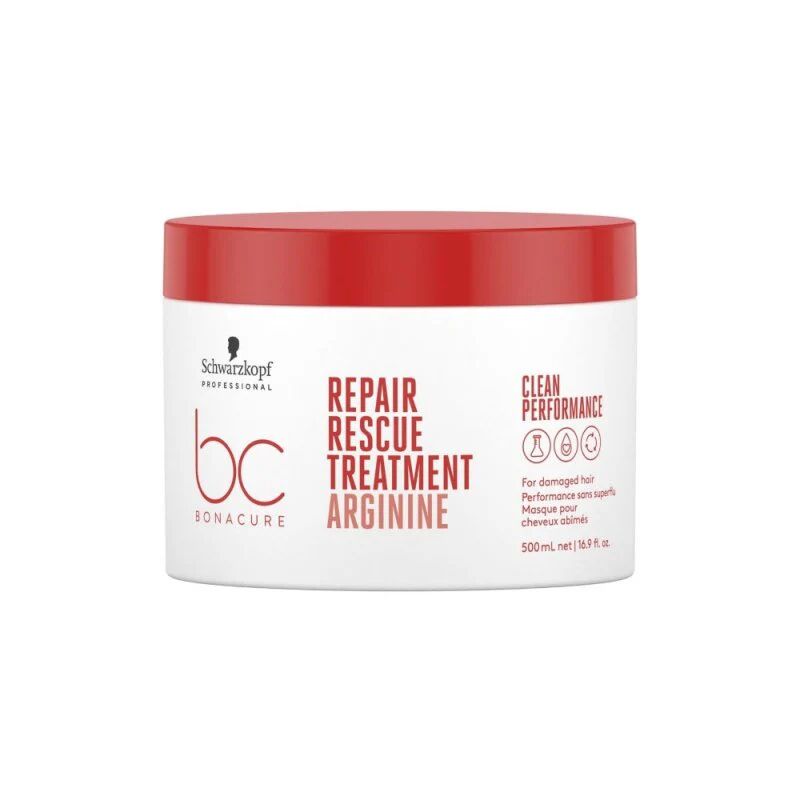 Schwarzkopf Repair Rescue Treatment Maschera Capelli Danneggiati, 500ml