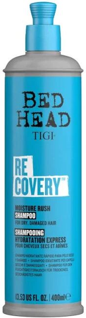 Tigi Bed Head Recovery Moisturising Shampoo Capelli Secchi, 400ml