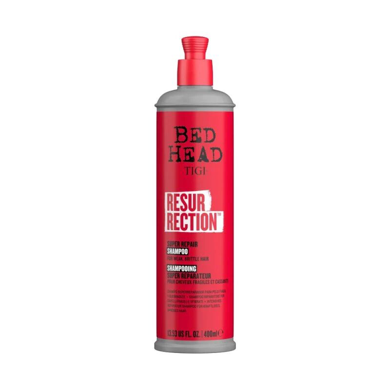 Tigi Bed Head Resurrection Repair Shampoo Capelli Danneggiati, 400ml