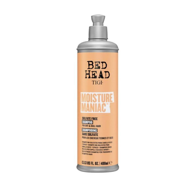 Tigi Bed Head Moisture Maniac Shampoo capelli secchi e spenti, 400ml