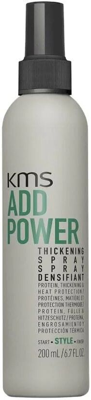 Kms Add Power Thickening Spray 200ml capelli fini