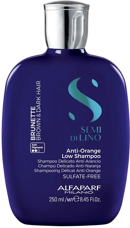 Alfaparf Milano Semi di Lino Brunette Anti Orange Low Shampoo Antiarancio 250ml