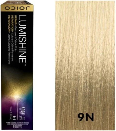 Joico Lumishine Colorazione Permanente 74ml, 9N Biondo Chiaro Naturale