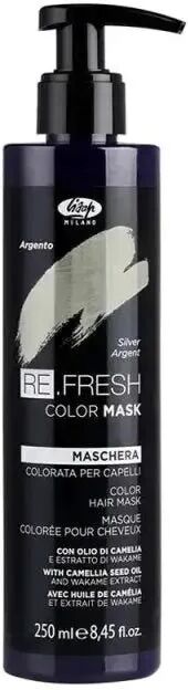 Lisap Refresh Maschera Colorata Capelli 250ml, Argento Silver