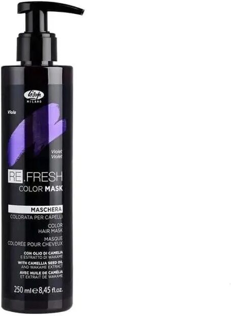 Lisap Refresh Maschera Colorata Capelli 250ml, Viola Violet