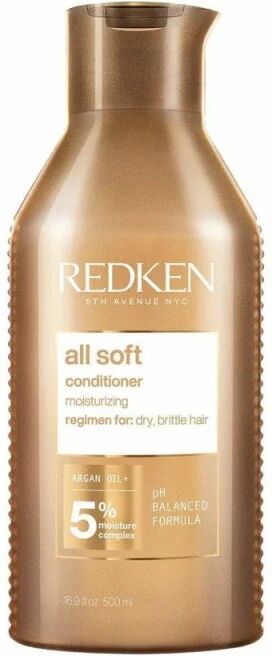 Redken All Soft Conditioner capelli secchi, 500ml