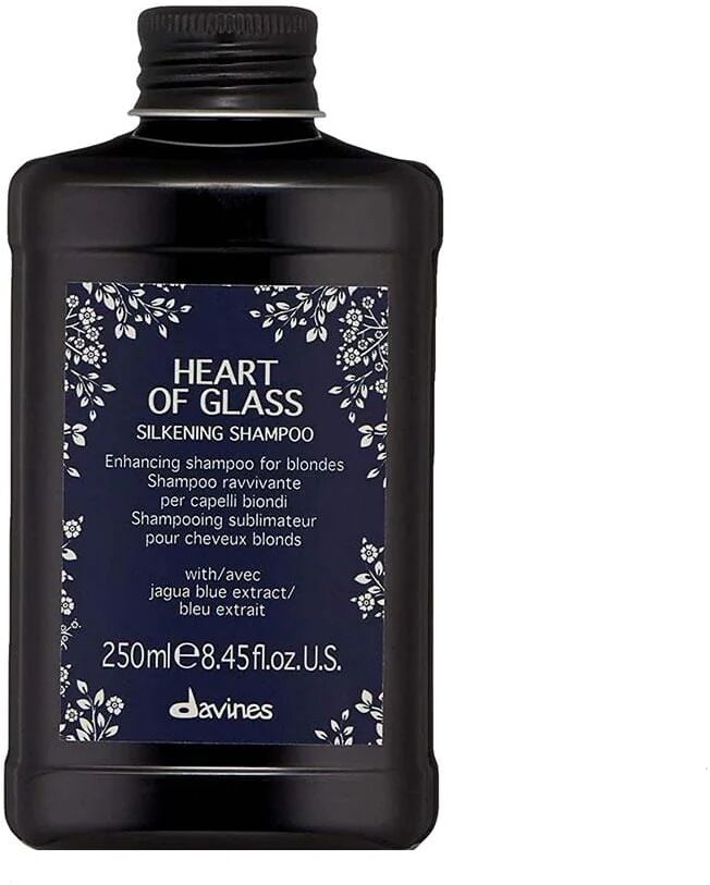 Davines Heart Of Glass Silkening Shampoo Capelli Biondi, 250ml