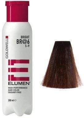 Goldwell Elumen Bright BR@6 Castano Chiaro Marrone Rosso 200ml