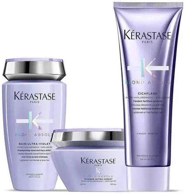 Kerastase Blond Absolu Kit Ultra-Violet capelli biondi