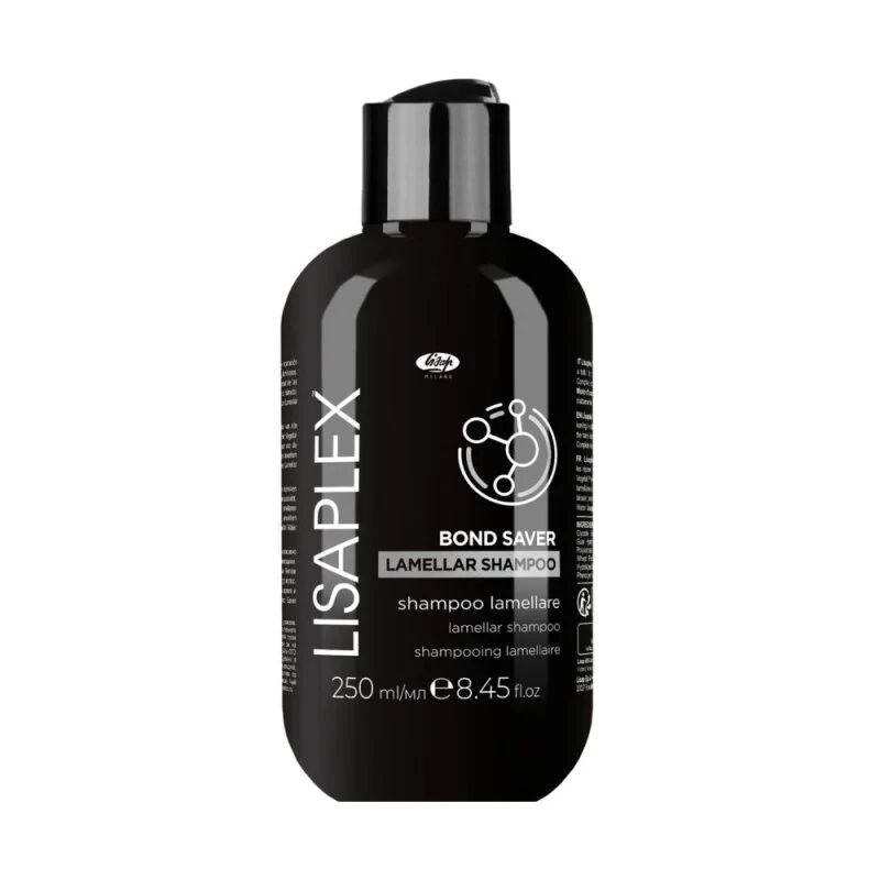 Lisap lex Bond Saver Lamellar Shampoo laminazione Capelli 500ml, 250ml