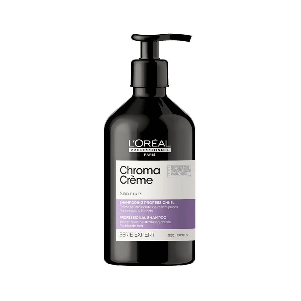 L'Oreal Professionnel Serie Expert Chroma Creme Purple Shampoo Antigiallo, 500ml
