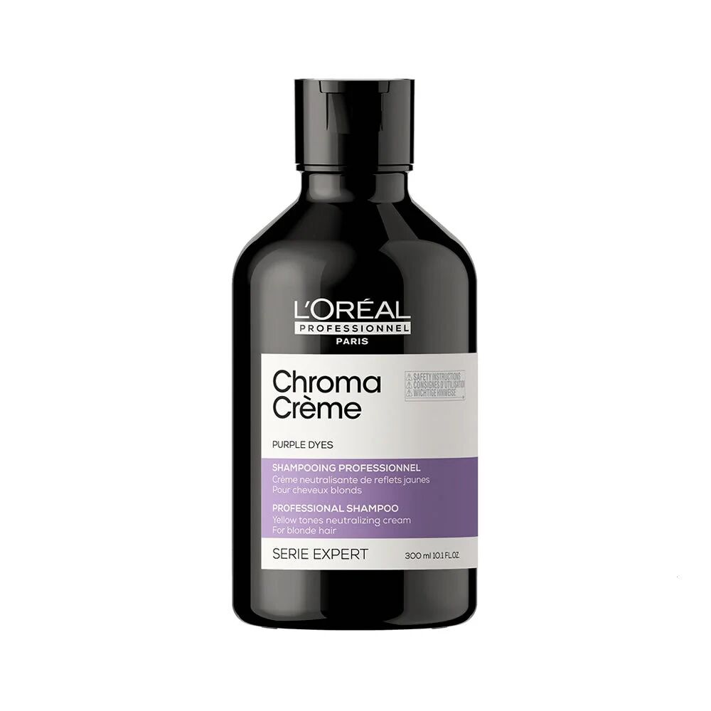 L'Oreal Professionnel Serie Expert Chroma Creme Purple Shampoo Antigiallo, 300ml