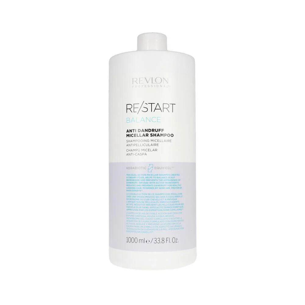 Revlon Professional Revlon Restart Balance Shampoo Antiforfora Micellare, 1000ml