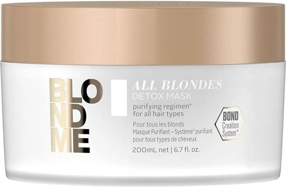 Schwarzkopf Blondme All Blondes Detox Maschera 200ml