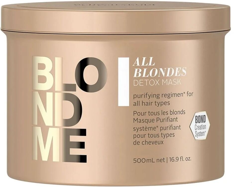 Schwarzkopf Blondme All Blondes Detox Maschera 500ml