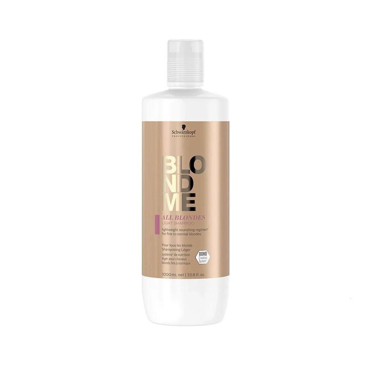 Schwarzkopf Blondme All Blondes Light Shampoo capelli biondi 1000ml