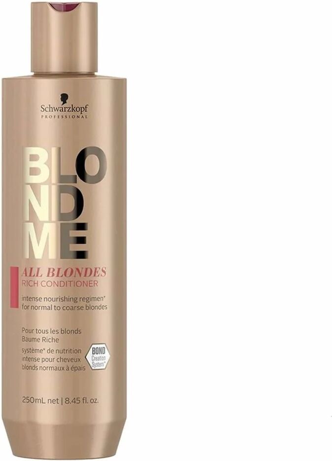 Schwarzkopf Blondme All Blondes Rich Balsamo capelli biondi 250ml