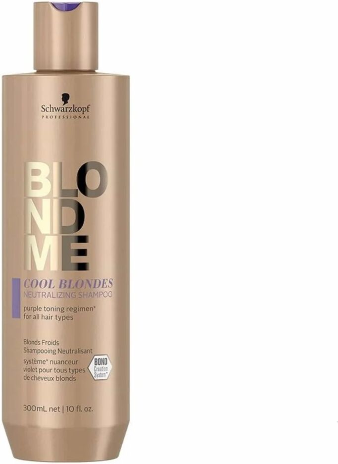 Schwarzkopf Blondme Cool Blondes Neutralising Shampoo antigiallo 300ml