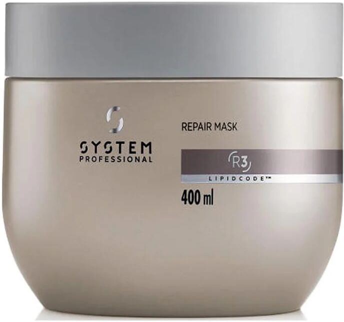 System Professional Repair Mask Maschera Capelli Danneggiati R3, 400ml