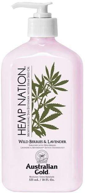 Australian Gold Hemp Nation Wild Berries and Lavander Tan Extender 535ml