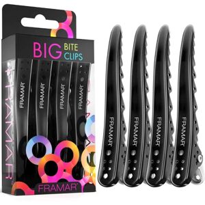 Framar Big Bite Clips Fermacapelli 4PZ