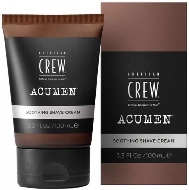 american crew acumen soothing shave cream 100ml