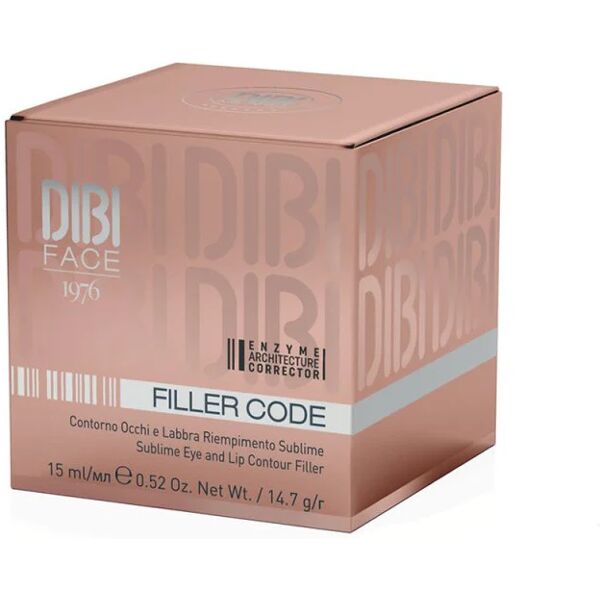 dibi milano dibi filler code contorno occhi e labbra riempimento sublime 15ml