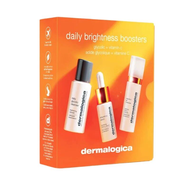 dermalogica daily brightnessbooster kit viso illuminante