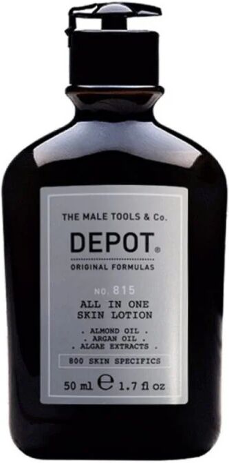 depot no. 815 all in one skin lotion crema uomo viso e corpo, 50ml