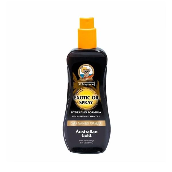 australian gold dark tanning exotic oil spray 237ml