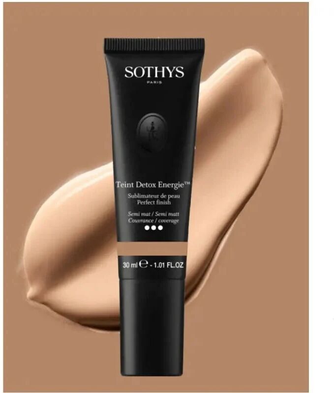 Sothys Make Up Teint Detox Energie Fondotinta Pelli Grasse 30ml, N20 Naturel