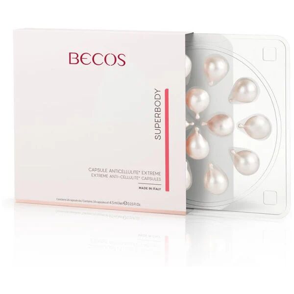 becos superbody capsule anticellulite extreme 14 x 4,5ml