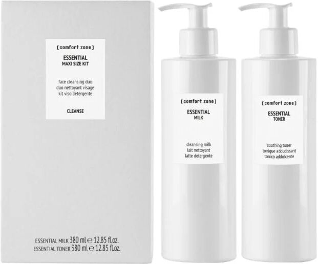 Zone Essential Maxi Size Kit latte detergente e tonico