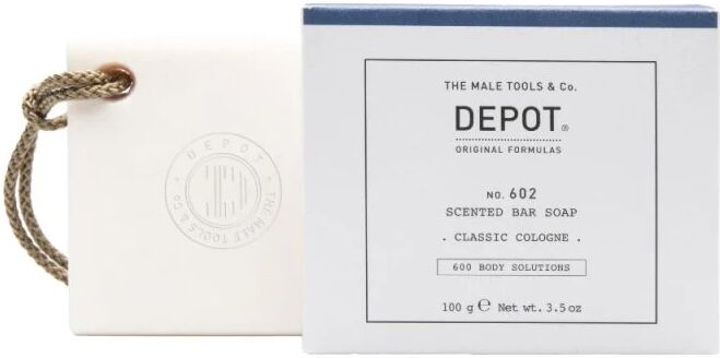 depot no. 602 scented bar soap sapone profumato uomo, fresh black pepper 30gr