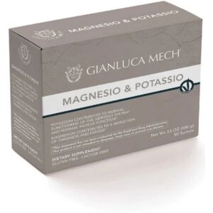 Gianluca Mech Tisanoreica Gianluca Mech Integratori Magnesio e Potassio 20 bustine