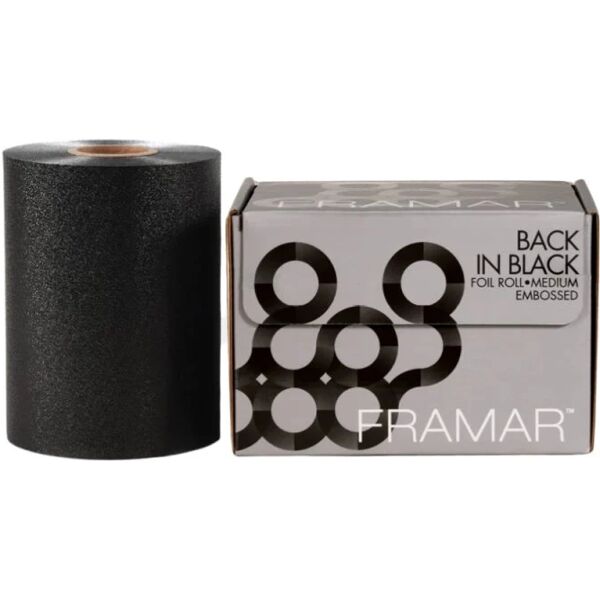 framar back in black rullo alluminio 12,7 cm x 100,58 m