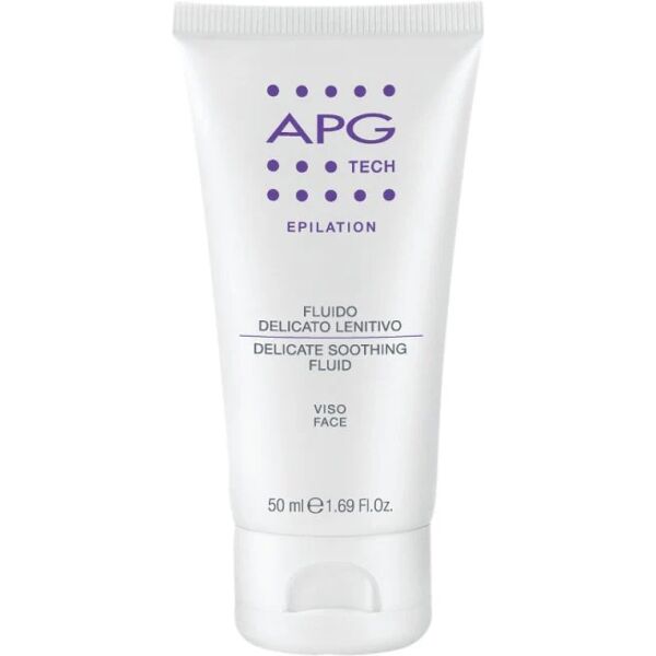 apg tech fluido delicato lenitivo viso post depilazione laser 50ml