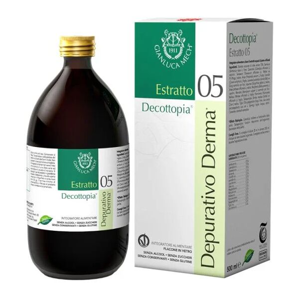 gianluca mech tisanoreica gianluca mech decottopia estratto 05 depurativo derma 500ml