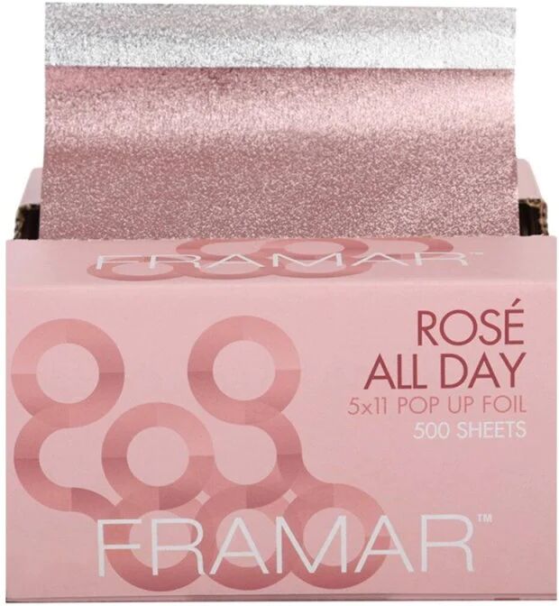 framar pop up rose all day fogli alluminio pre-tagliati 5x11 500 pz