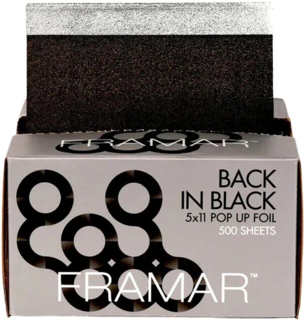 framar pop up back in black fogli alluminio pre-tagliati 5x11 500 pz