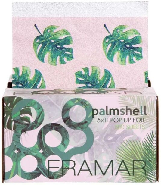 framar pop up palmshell fogli alluminio pre-tagliati 5x11 500 pz